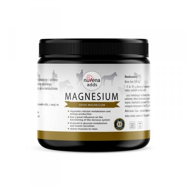 NUVENA MAGNESIUM Magnez wspierający układ nerwowy u konia 500g