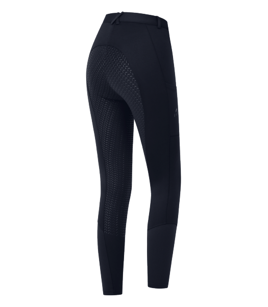 ELT ESSENTIAL THERMAL Ocieplane bryczesy jeździeckie z lejem silikonowym ZIMOWE