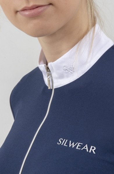 SILWEAR ARGENTO SPORT Koszula konkursowa z krótkim rękawem damska