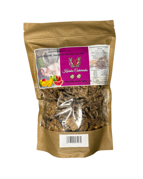 KOŃSKA. CUKIERENKA Smakołyki/Cukierki naturalne dla koni RÓŻNE SMAKI 2L