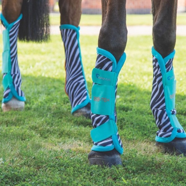 SHIRES EQUESTRIAN ARMA ZEB-TEK Ochraniacze przeciw owadom