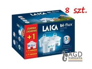 Włoskie wkłady filtrujące LAICA (Symbol F4S) - 8 sztuk ( Filtr do wody )