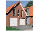 Brama uchylna N80, 2500 x 2075 mm, wzór 902, kolor RAL 9016 biały