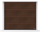 Brama LPU 42 4000 x 2250 mm, Przetłoczenia L, Decograin, Dark Oak + prowadzenie Z