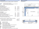 Brama RenoMatic 4000 x 2000 mm, Przetłoczenia L, Planar, kolor CH 8028 Matt deluxe brązowy + prowadzenie Z