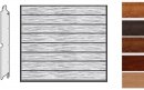 Brama LPU 42, 2500 x 2125, Przetłoczenia M, Decograin, okleina drewnopodobna
