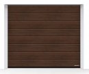 Brama LPU 42 2750 x 2500 mm, Przetłoczenia M, Decograin, Dark Oak + prowadzenie Z
