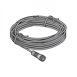 Kabel kraty świetlnej szary, 15 m
