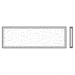 Podwójna szyba, struktura kryształkowa/struktura kryształkowa, do okna kasetonowego L (1004 mm), bramy z przetłoczeniami (22 mm)