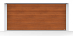 Brama RenoMatic, 5500 x 2500 Przetłoczenia M, DecoColor, Golden Oak