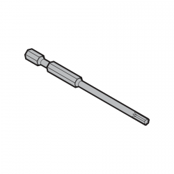 Torx-Bit TX15, długość 203 mm, do profili VP100 i VP150