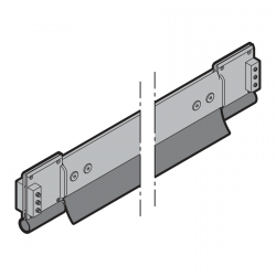 Część dolna z aluminium, komplet