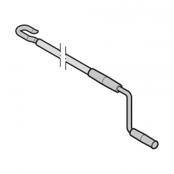Korba do napędów rurowych R50 – R300, długość 1400 mm