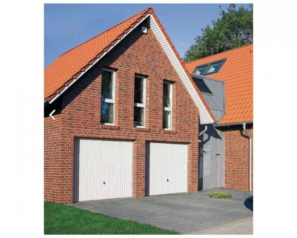Brama uchylna N80, 2500 x 2075 mm, wzór 902, kolor RAL 9016 biały