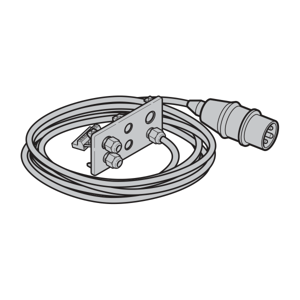 Kabel sieciowy do sterowania 560, 230 V, długość 1000 mm