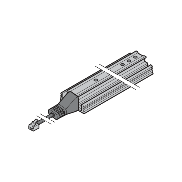 HLG-550, odbiornik, długość 550 mm