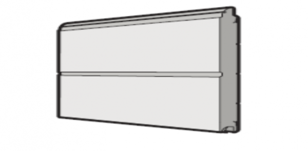 Panel pośredni ramy IsoMatic 42mm, przetłoczenie M