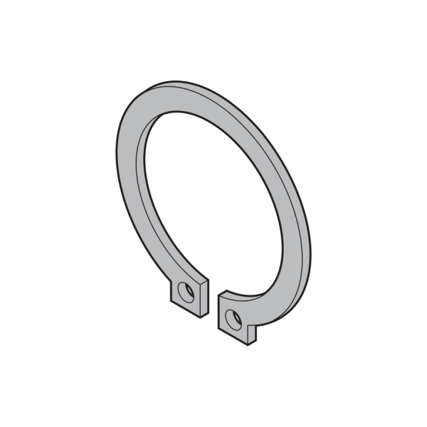Pierścień zabezpieczający 1,2 × 25 mm DIN 471