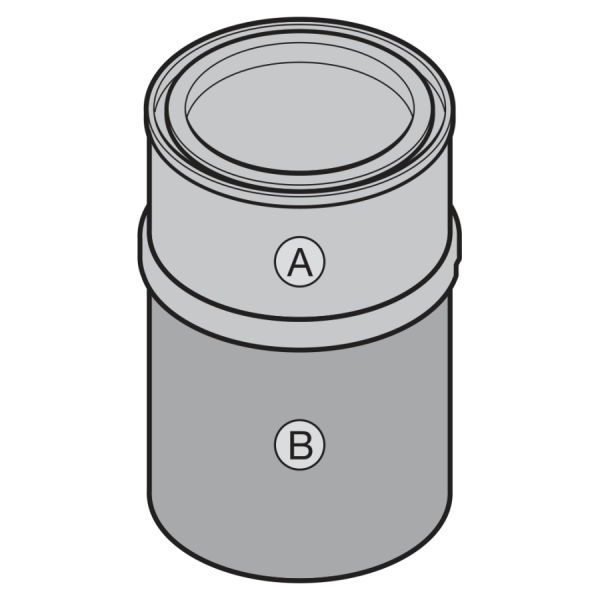 Wysokiej jakości powłoka (puszka, 1 kg) na bazie RAL