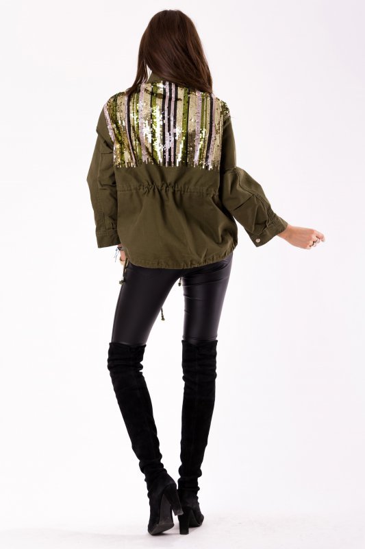KURTKA - KHAKI 46005-2