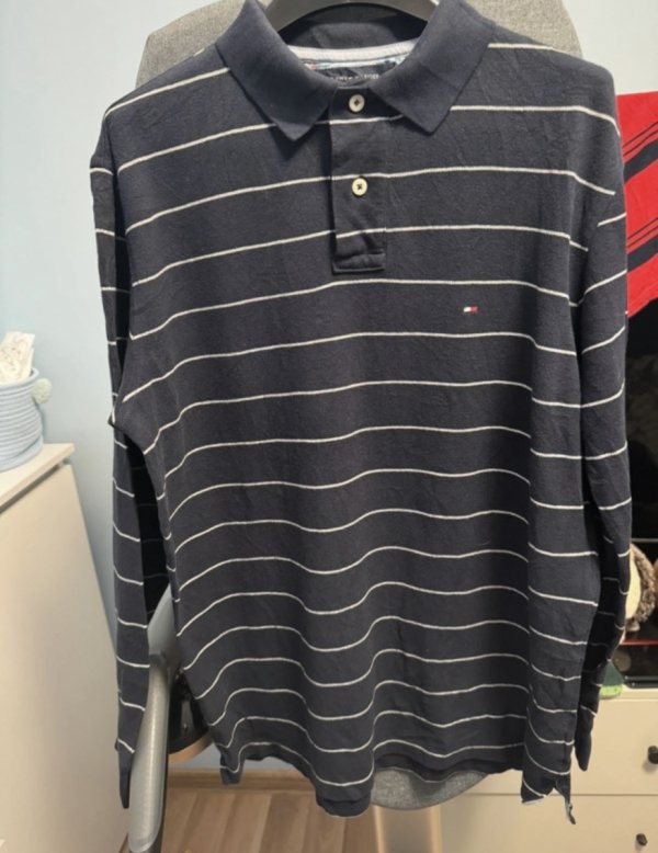 Sweter męski z kołnierzem Tommy Hilfiger