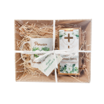 Zestaw Pamiątka Pierwszej Komunii Świętej - kubek + czekolada -serce