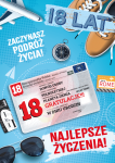 Karnet  Masz już 18 lat z dowodem osobistym
