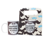 Kubek ceramiczny w ozdobnym opakowaniu z napisem  Dla Najlepzego Dziadka na świecie