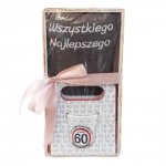 Zestaw prezentowy na 60 urodziny Wszystkiego najlepszego z okazji 60 urodzin