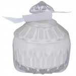 ŚWIECZKA W SZKLE SILKY ROSE 80g 8x8x10 CM