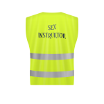 Kamizelka odblaskowa SEX INSTRUKTOR