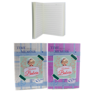 Notes A6 z brokatem  Kochana Babcia