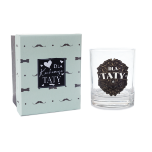Szklanka whisky DLA  TATY