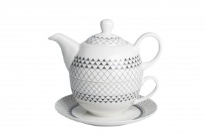 TEA FOR ONE CZAJNICZEK 400ML Z FILIŻANKĄ 250ML