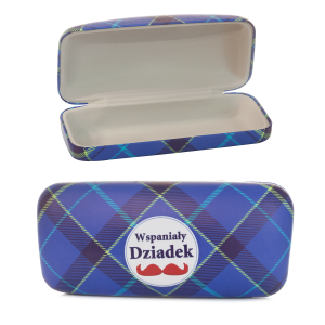 Etui na okulary dla Babci z napisem WSPANIAŁY  DZIADEK