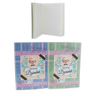 Notes A6 z brokatem Kochany Dziadek. 