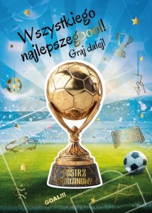 Kartka z kopertą Wszystkiego Najlepszego . Mistrz Urodzinowy