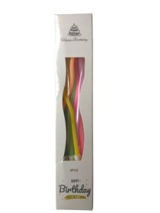 ŚWIECZKI URODZINOWE KOMPLET 6  SZTUK