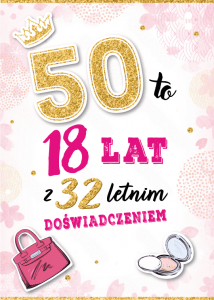 Karnet W Dniu 50 Urodzin