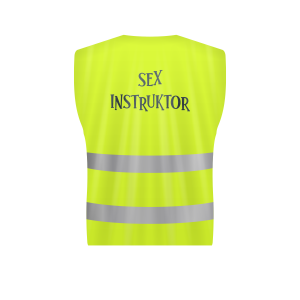 Kamizelka odblaskowa SEX INSTRUKTOR