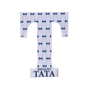 Litera 3d z napisem Idealny Tata  19,5 cm