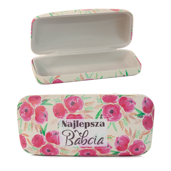 Etui na okulary dla Babci z napisem NAJLEPSZA BABCIA