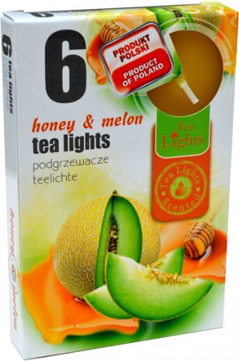 PODGRZEWACZ 6 SZTUK TEA LIGHT &quot;Honey &amp; Melon&quot;