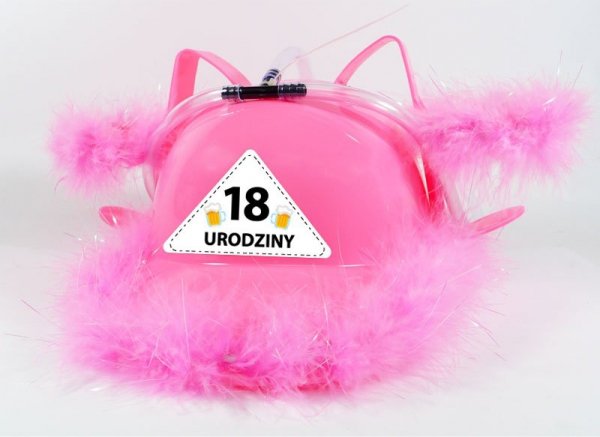 KASK RÓŻOWY 18