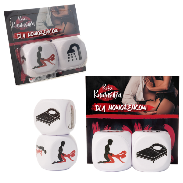 Zestaw kości kamasutra DLA NOWOŻEŃCÓW
