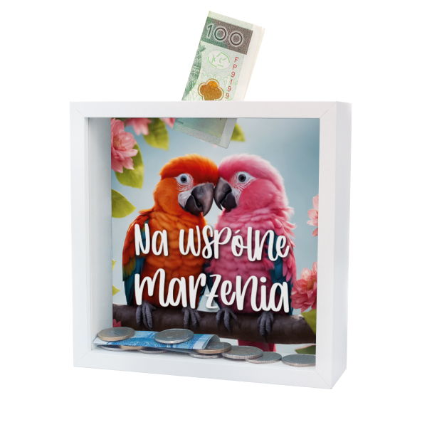 Skarbonka MDF  &quot;Na wspólne marzenia&quot;