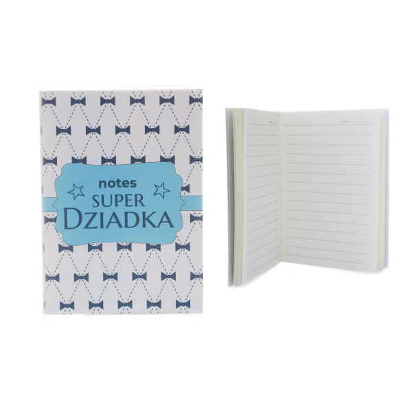 Notes z napisem &quot;Notes Super Dziadka&quot;. 9x13 cm