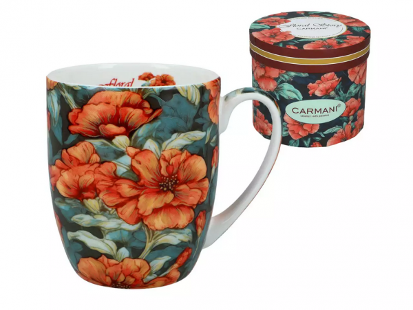 Kubek Camio - Kwiaty (CARMANI), 400ml