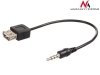 Przejściówka wtyk jack gniazdo USB OTG  MCTV-693