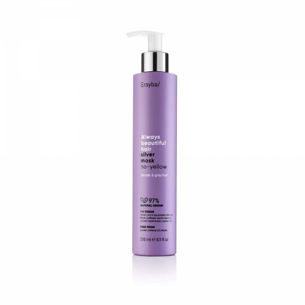 Erayba Maska do włosów blond, Silver No-Yellow 250ml